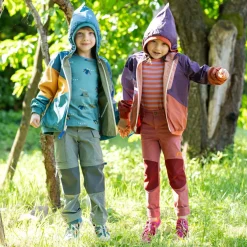 finkid ORAVA ZIP-Kinder Outdoorhosen|Kurze Hosen