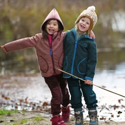 finkid TONTTU WIND-Kinder Übergangsjacken|Zip In Innenjacken